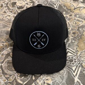 Greyson Trucker Hat in Shepherd (Black)